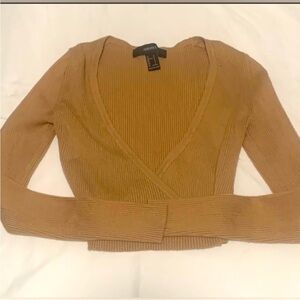 Forever 21 Crop Rib Sweater - S NWOT